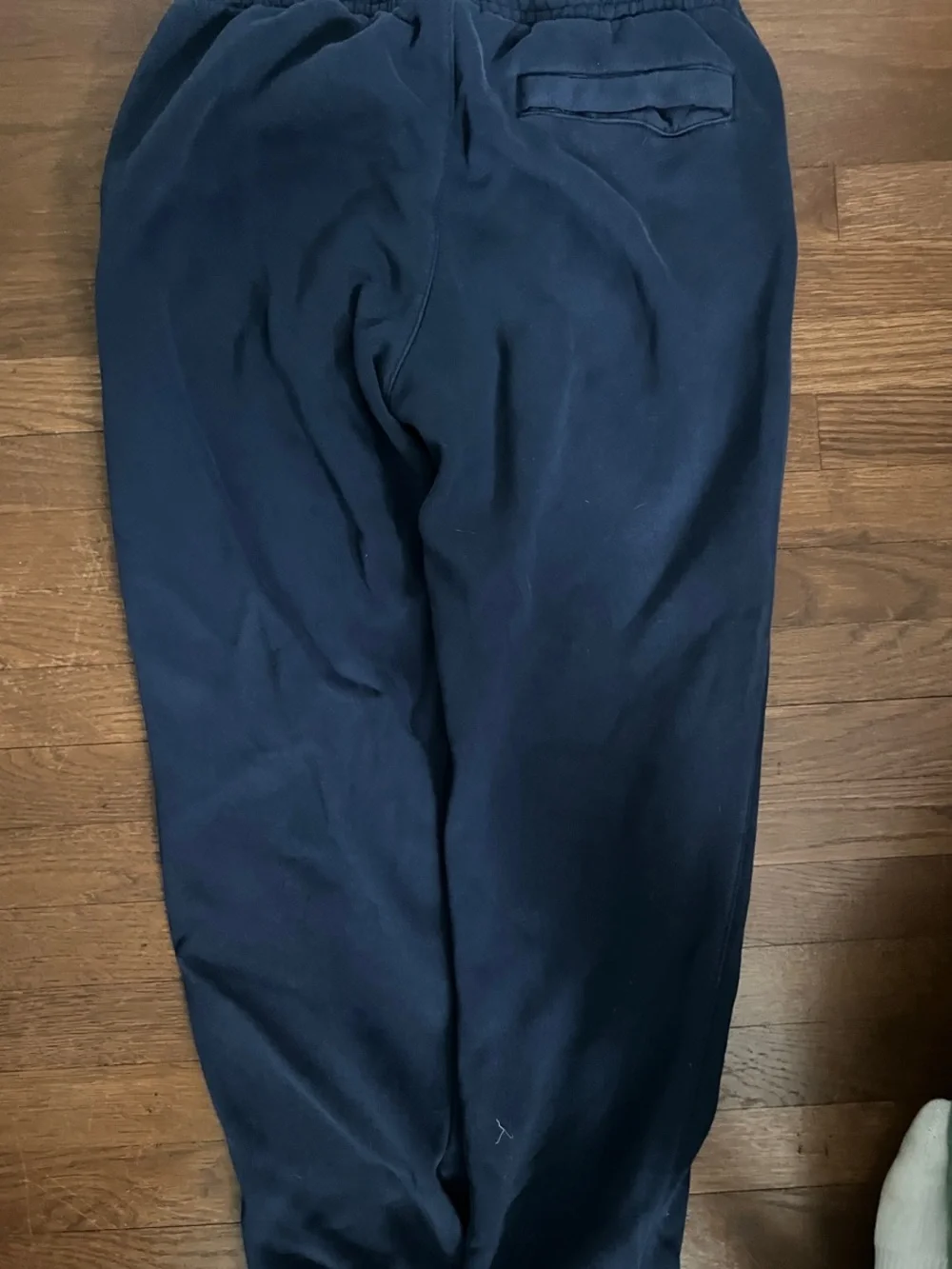 Nike Navy Blue Jogger Pants with White Swoosh
